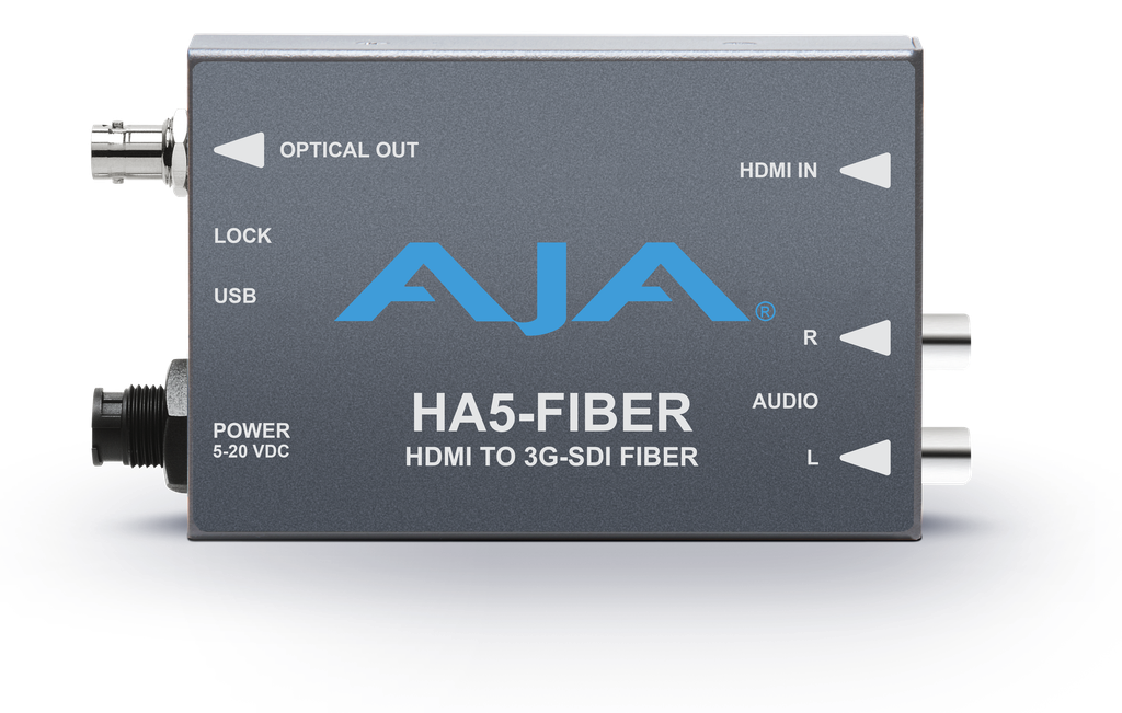 AJA HA5-Fiber-frontal